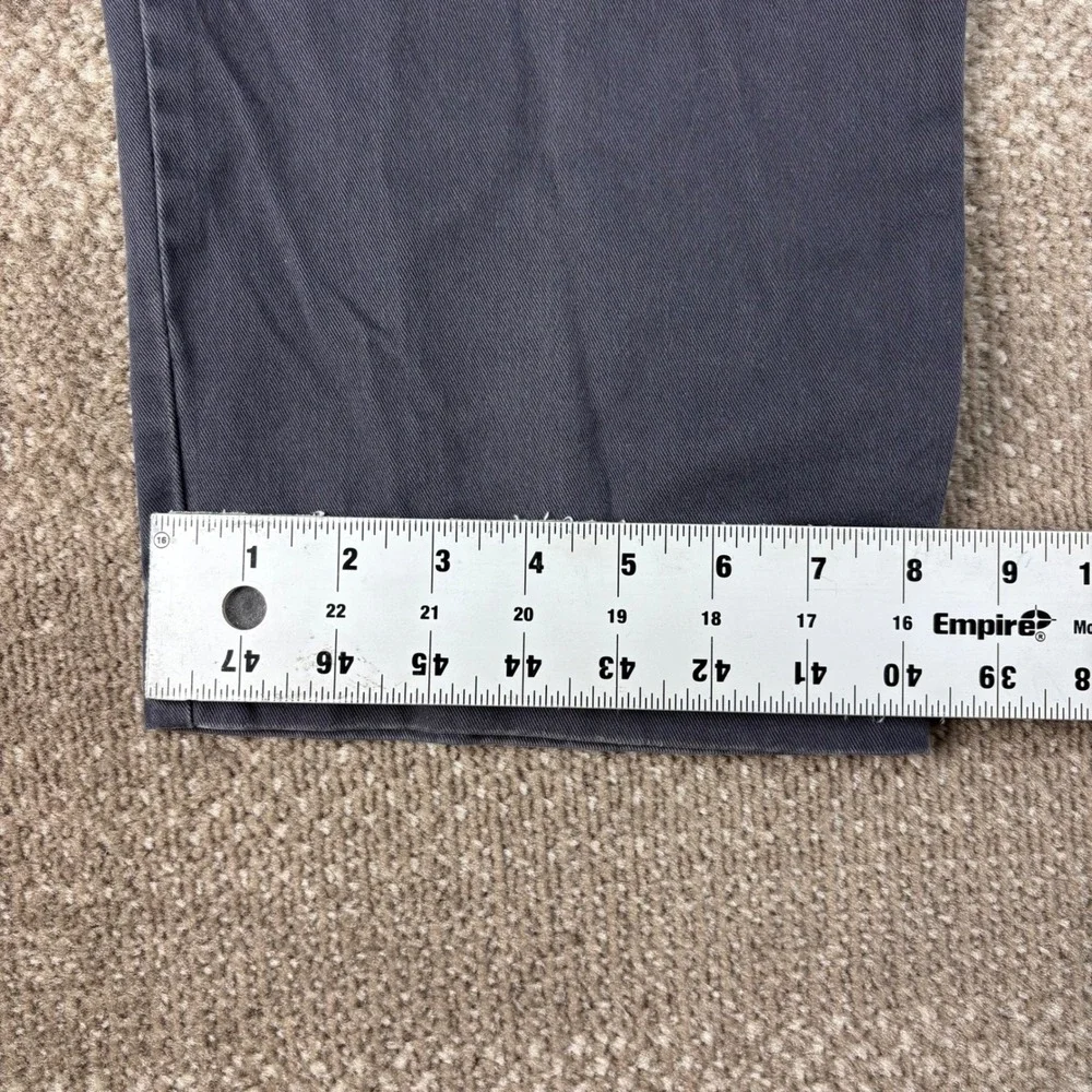 Polo Ralph Lauren Mens 34X32 Navy Blue 100% Cotton Chino Pants Straight Leg